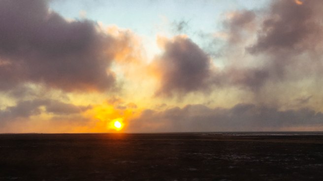 Sunrise di Iceland